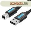 USB 2.0 A to USB-B cable with ferrite core Vention COQBL 2A 