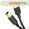 UGREEN US135 USB 2.0 AB nyomtatkbel, aranyozott, 1,5 m (fe