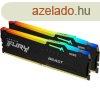 Kingston 64GB DDR5 5200MHz Kit(2x32GB) Fury Beast RGB Black