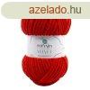 Popyarn Velvet zsenlia fonal 100 g Piros