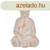 Dekoratv kerti figura Buddha Fehr/Arany Polyresin (24,5 x 