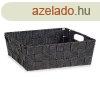 Kosr Fekete Szvet 23 x 8 x 27 cm MOST 1160 HELYETT 777 Ft-