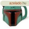 Taza Bgre The Mandalorian Boba Fett Piros Zld 385 ml MOST 