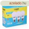 Pack of 3 LED bulbs EDM F 10 W E27 810 Lm  6 x 10,8 cm (640