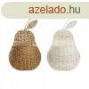 Kosr DKD Home Decor Fali 55 x 33 x 14 cm Rattan (2 egysg) 