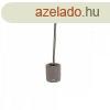 WC-kefe DKD Home Decor Szrke Cement Rozsdamentes acl 10 x 