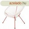 Kerti fotel Acapulco 73 x 80 x 85 cm Piros Fehr Rattan MOST