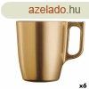 Taza Bgre Luminarc Flashy Aranysrga veg 250 ml (6 egysg)