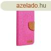 CANVAS Book case for SAMSUNG S24 pink