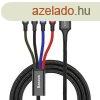 Baseus Fast 4 az 1-ben USB-kbel 2xUSB-C / Lightning / Micro