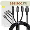 Baseus Tungsten Gold 3 az 1-ben USB-kbel, USB - micro-USB /