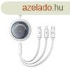 3 az 1-ben Baseus Free2Draw USB s M L C 100W kbel, 1,1 m (