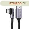 UGREEN US284 USB s USB-C kztti kbel, 3A , 2m (fekete)