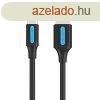 Kbel USB-A 2.0 USB-C Vention COKBC 3A 0,25m (fekete)