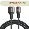 Kbel USB-USB-C Joyroom SA25-AC6 / 100W / 1,2m (fekete)