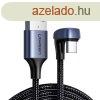 UGREEN USB-C kbel, 3A, 2m (fekete)