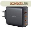 Fali tlt Aukey PA-B7S, 1xUSB-A, 3xUSB-C, 100W GaN (fekete)