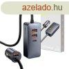 Baseus Share Together auts tlt hosszabbtval, 3x USB, US