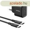 Ugreen CD250 adapter, 25W, USB-C, 2m (fekete)