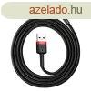 Baseus Cafule 1,5A 2 m-es Lightning USB-kbel (fekete-piros)