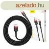 Baseus Cafule USB-vilgts kbel, 2A, 3m (fekete-piros)