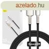 Baseus Cafule USB-vilgt kbel, 2,4A, 1 m (fekete)