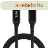 INVZI USB-C Lightning kbel, MFi, 2m (fekete)