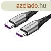 Kbel USB-C 2.0 s USB-C Vention TAEHF PD 100W 1m (szrke)