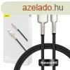 Baseus Cafule USB-vilgt kbel, 2,4A, 0,25 m (fekete)