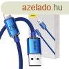 Baseus Crystal Shine USB-vilgt kbel, 2,4A, 2m (kk)