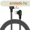 USB Lightning kbel, Mcdodo CA-4673, ferde, 1.8m (fekete)