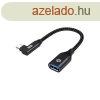 Conceptronic Kbel - ABBY19B (USB-C to USB-A, 10 Gbps, 90 f