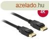 DELOCK kbel DisplayPort 1.2 male / male sszekt 4K 3m