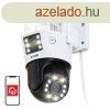 IP kltri kamera ZOSI C298 WiFi Pan Tilt 6MP Dual IP66