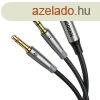 UGREEN AV193 AUX audio eloszt, fejhallgat mikrofon 3.5mm-e