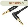 Kbel Audio 90 fokos mini jack 3,5mm AUX Vention BAKBD-T 0,5