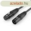 UGREEN AV130 XLR kbel - 1 m (fekete)