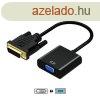 DVI?D VGAAdapter Aisens A147-0352 Fekete 10 cm MOST 11810 HE