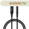 Choetech AUX009 Lighting / mini jack 3.5mm cable 2 m - black