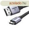 Ugreen HD163 15515 mini HDMI / HDMI 2.1 8K cable 2m - gray