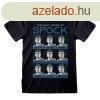 Unisex rvid ujj pl Star Trek Many Mood Of Spock Fekete M