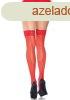  Sheer Stocking With Backseam - RED - O/S - HOSIERY 