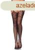  Tear drop garterbelt stockings black O/S 