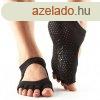 Jga zokni - ToeSox Bellarina Half-toe fekete 