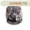 WARAGOD Saint Michael Protect Us hmzett patch, szrke