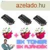 HP -hez CF259A (59A) fekete ?3DB? UTNGYRTOTT toner + ?3DB 