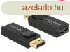 DeLock Adapter Displayport 1.2 male > HDMI female 4K Acti