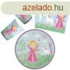 Princess, Hercegn party szett 36 db-os 23 cm-es tnyrral