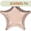 Metallic Rose Gold csillag flia lufi 48 cm