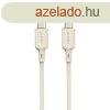 Dudao L7SCC USB-C - USB-C cable 100W 2m - beige